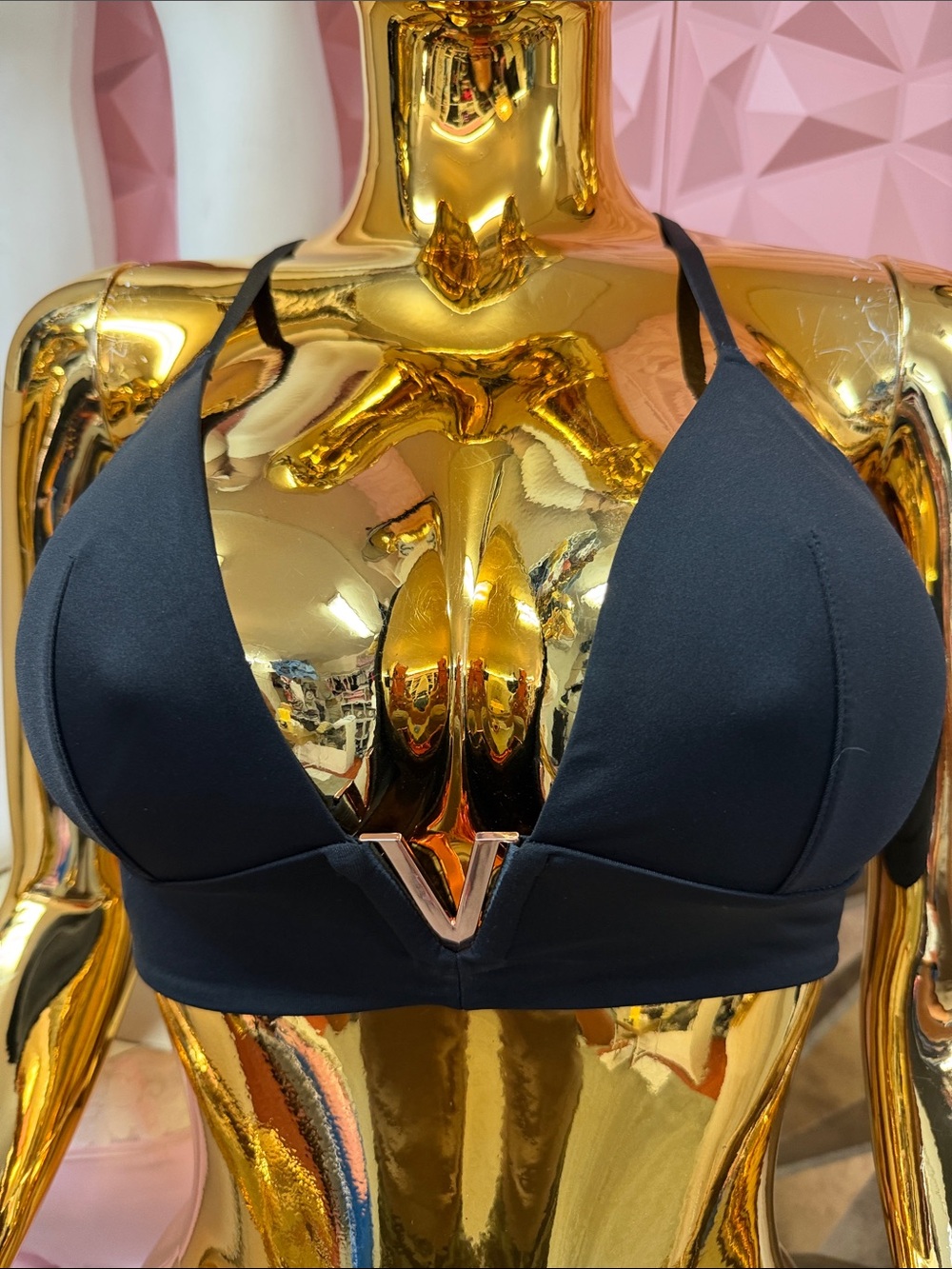 Victoria's Secret Black Plunge V-Wire Bralette